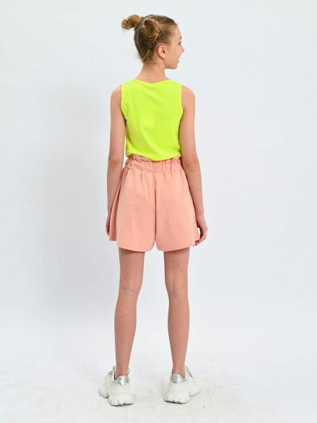 10186 Шорты д/д (персик размер 122)