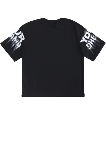 4531 Футболка д/м (черный весь размерный ряд)