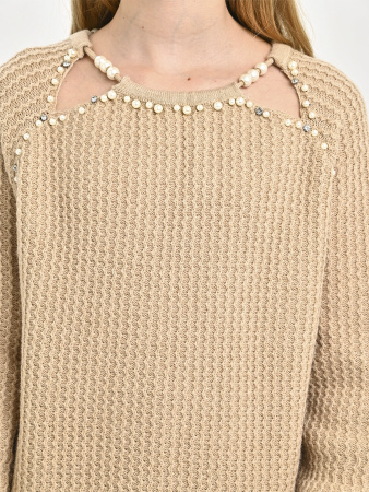 6503-Ch Костюм д/д (бежевый весь размерный ряд)