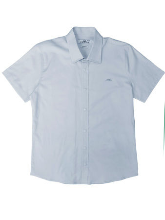 4783 Рубашка к.р. д/м (голубой весь размерный ряд)