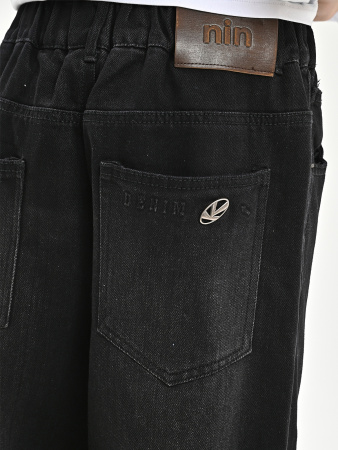 A958-Ch Джинсы д/м (черный весь размерный ряд)