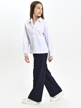 3024-Ch Блузка д/д (белый 150)