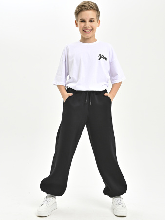 4900 Брюки спорт. д/м утепл. (черный весь размерный ряд)