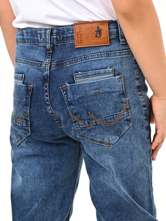 2-1204 Джинсы д/м (синий весь размерный ряд)