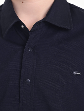 4706 Рубашка дл.р. д/м (темно-синий весь размерный ряд)