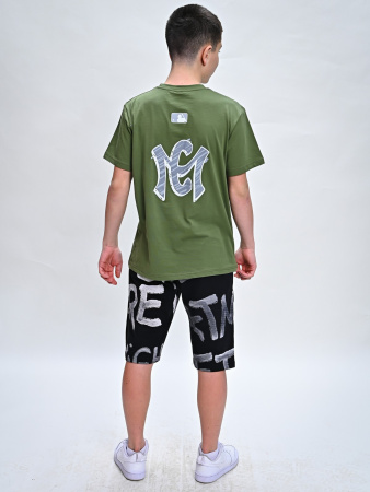 2308 Футболка д/м (хаки весь размерный ряд)