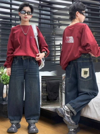 3207-Ch Джинсы д/м (темно-синий весь размерный ряд)