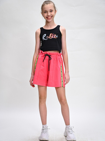 10426 Топ д/д (черный размер 152)