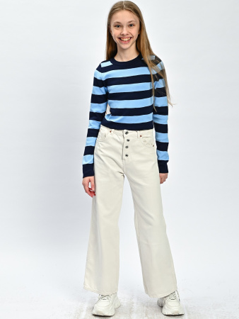 1436 Джемпер д/д (1436_Sum-т.синий-158)