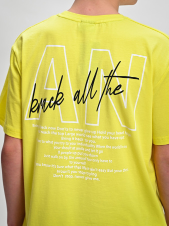 2294 Футболка д/м (желтый весь размерный ряд)