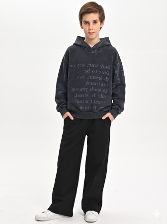 86351-Ch Толстовка д/м (серый весь размерный ряд)