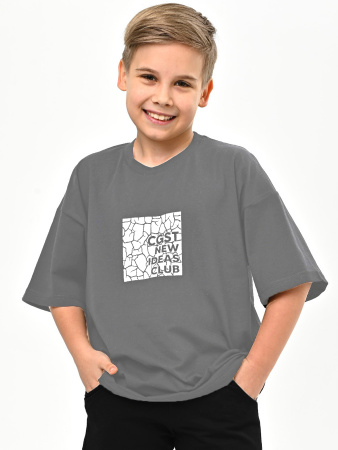 3014 Футболка д/м (серый весь размерный ряд)