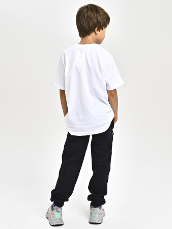 4338-B Брюки спорт утепл. д/м (темно-синий весь размерный ряд)