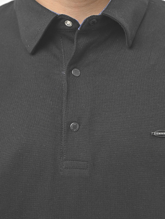 4944 Поло дл.р. д/м (серый весь размерный ряд)