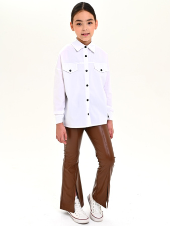 GU-211KG Блузка дл.р. д/д (белый весь размерный ряд)