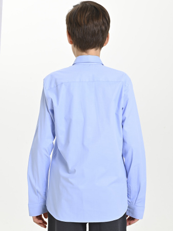 4781 Рубашка дл.р. д/м (ярко-голубой весь размерный ряд)