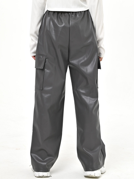 2384KG Брюки утепл. д/д (серый весь размерный ряд)