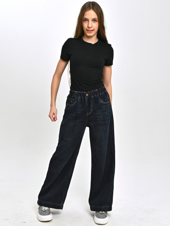 2513-Ch Джинсы утепленные д/д (синий весь размерный ряд)