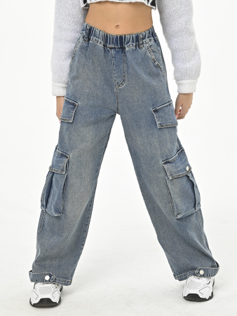 C25818-Ch Брюки д/д (голубой весь размерный ряд)