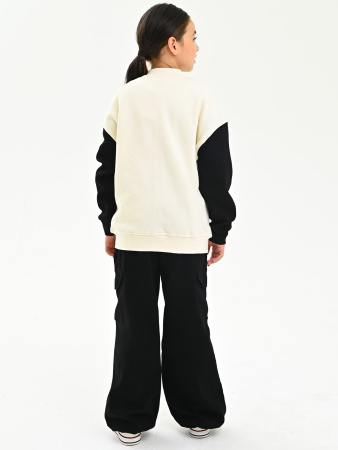 10491 Толстовка утепл. д/д (кремовый весь размерный ряд)