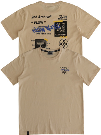 3022 Футболка д/м (бежевый весь размерный ряд)