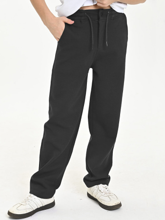 4877 Брюки д/м трик. (черный весь размерный ряд)