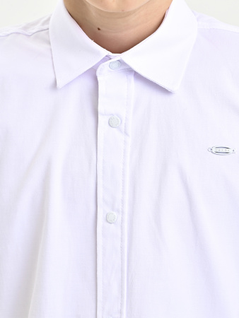 4784 Рубашка к.р. д/м (белый весь размерный ряд)