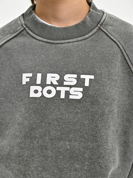 5069-Ch Толстовка утепленная д/м (хаки весь размерный ряд)