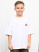 3001 Футболка д/м оверсайз (белый весь размерный ряд)