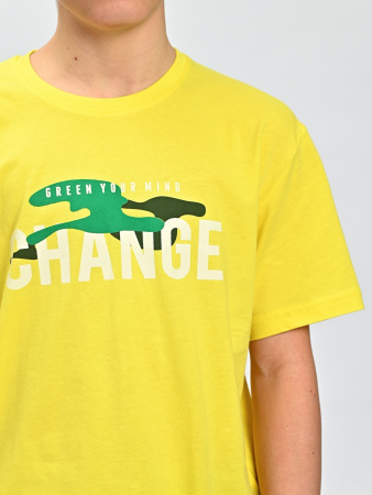 2071 Футболка д/м (желтый весь размерный ряд)