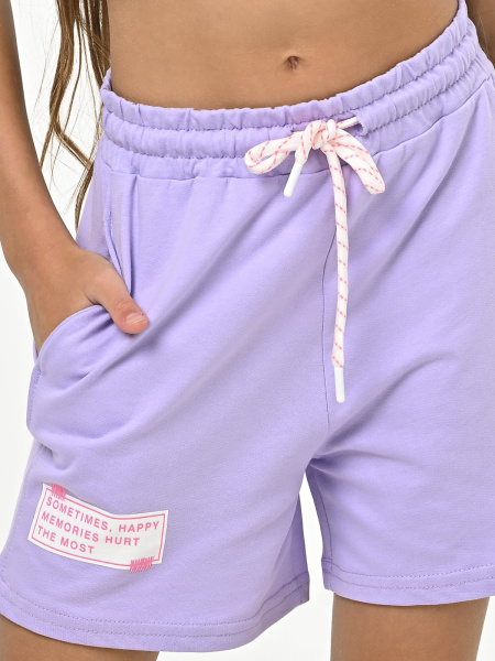 10126 Шорты д/д (сиреневый весь размерный ряд)