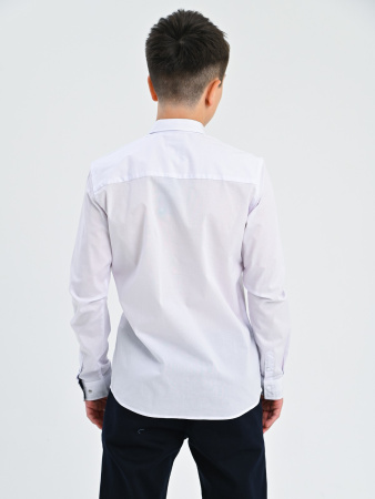 1299 Рубашка дл.р. д/м (белый весь размерный ряд)