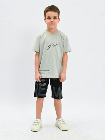 2054 Футболка д/м (серый весь размерный ряд)