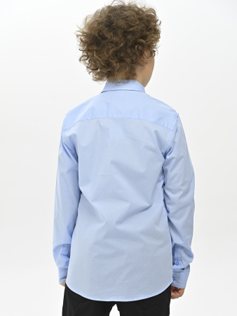 4017 Рубашка дл.р. д/м (светло-голубой весь размерный ряд)
