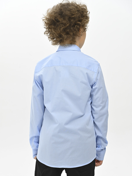 4017 Рубашка дл.р. д/м (светло-голубой весь размерный ряд)