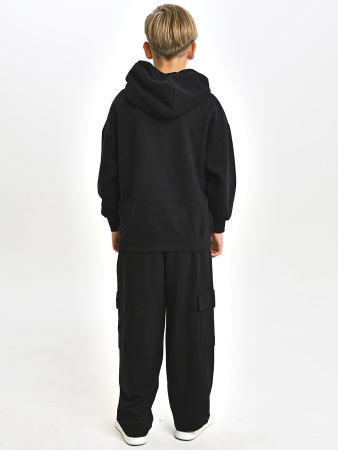 T06-Ch Толстовка д/м (черный весь размерный ряд)