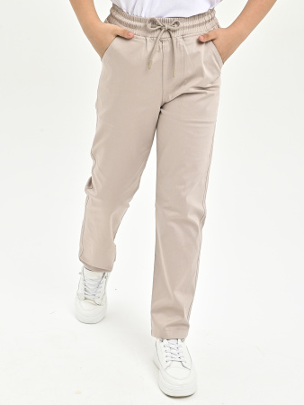 4652 Брюки д/м (бежевый весь размерный ряд)