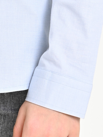 4884 Рубашка дл.р. д/м (светло-голубой меланж весь размерный ряд)