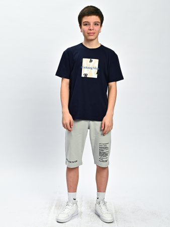 2166 Футболка д/м (темно-синий весь размерный ряд)