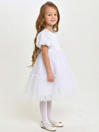 3259-Ch Платье д/д (белый весь размерный ряд)