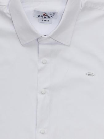 4700 Рубашка к.р. д/м (белый весь размерный ряд)